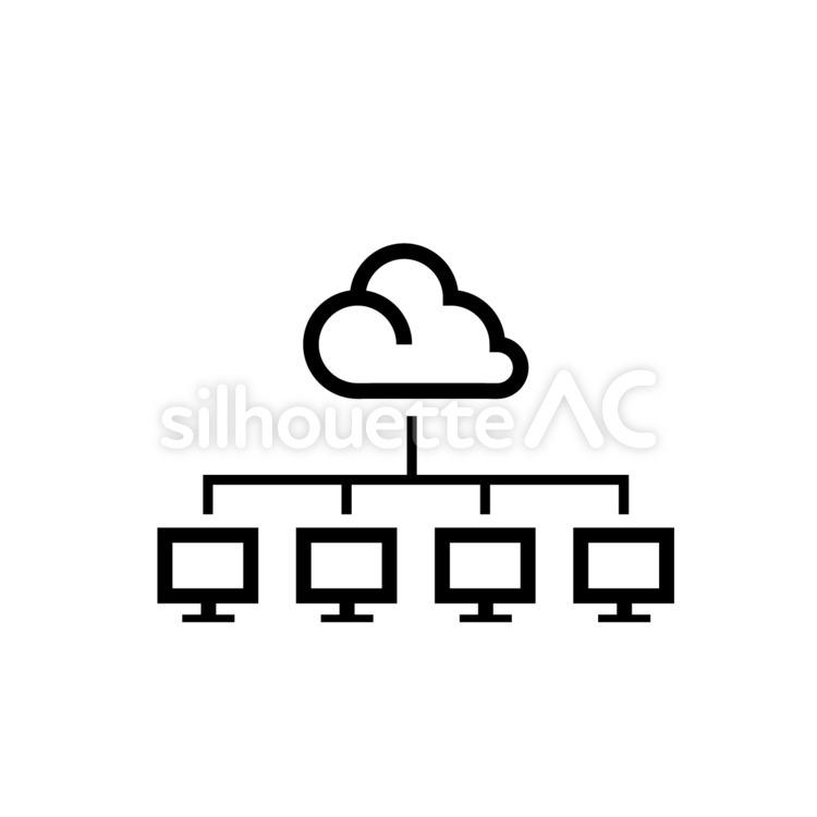 雲計算, 上傳, 一個例證, 在線, JPEG, SVG, PNG 和 EPS